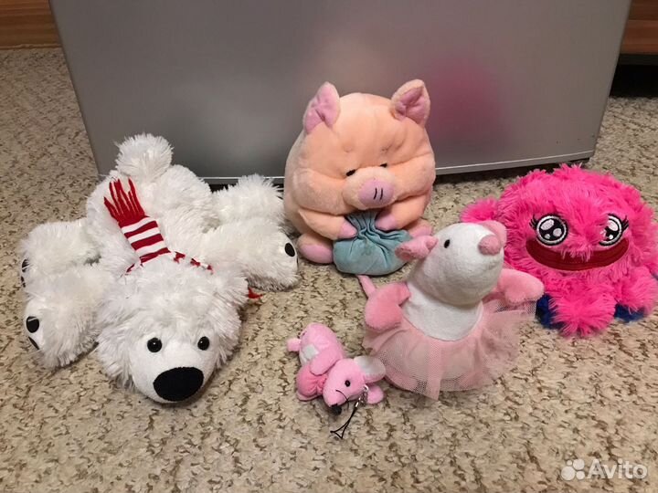 Мягкие игрушки пакетом