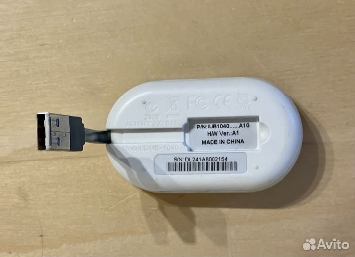 USB хаб D-Link DUB-1040/A1A 4 ports USB 2.0