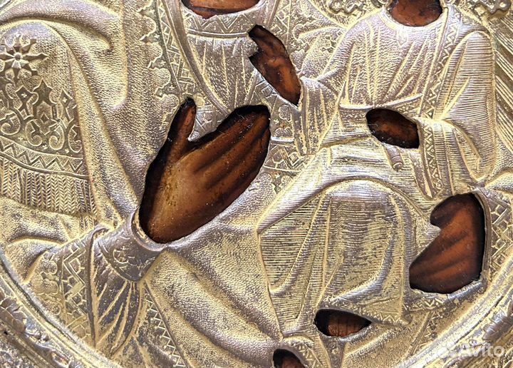 Икона Иверская Пресвятая Богородица в Красивом Окл