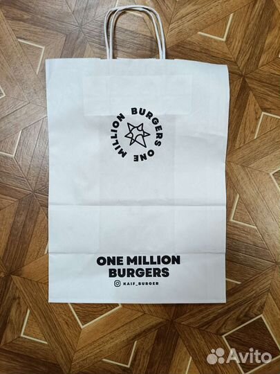 Пакет из kaif burger