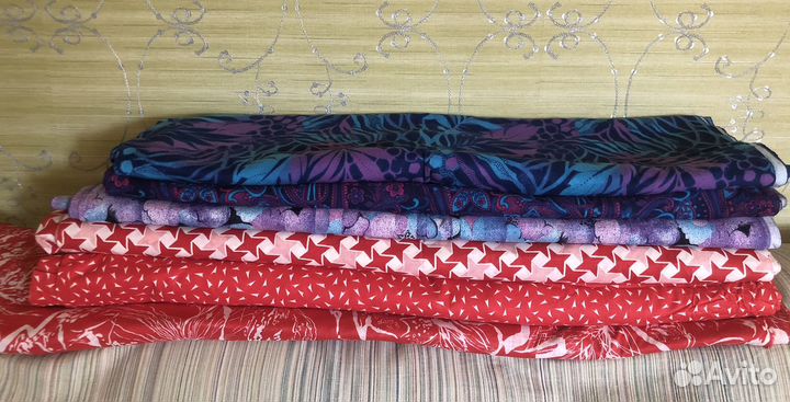 Отрезы ткани хлопок СССР