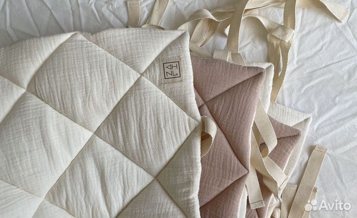 Бортики в детскую кроватку