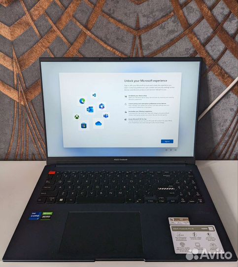 Новый asus VivoBook Pro 16” i7-12650H RTX 3050 Ti