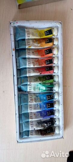 Краски акварельные malevich