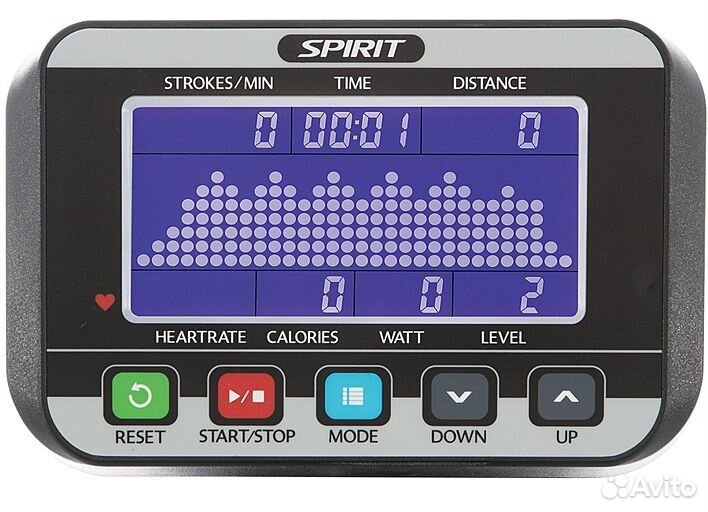 Гребной тренажер spirit XRW600