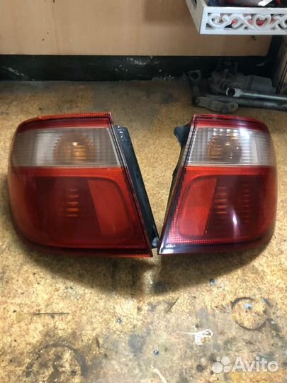 Задние фонари в стойки на nissan bluebird sylphy