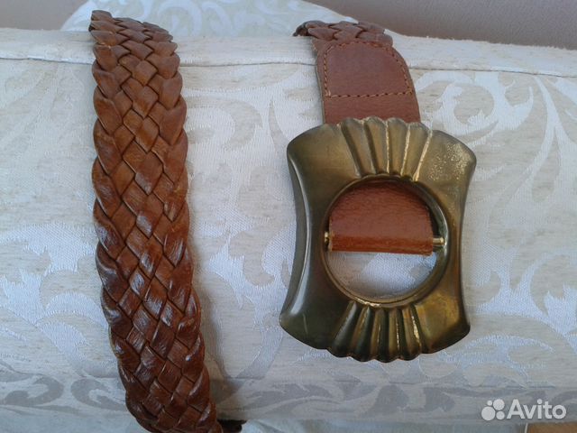 Ремень кожаный времён СССР