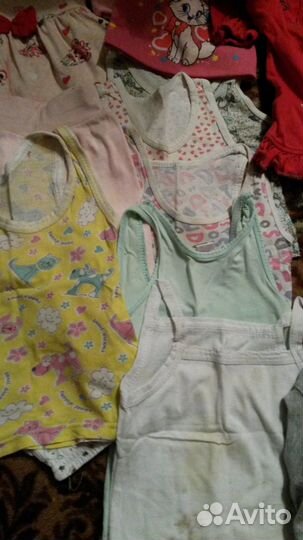 Вещи пакетом для девочки 2-4 года