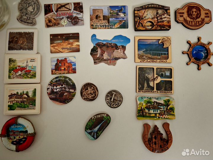 Магниты сувенирные на холодильник