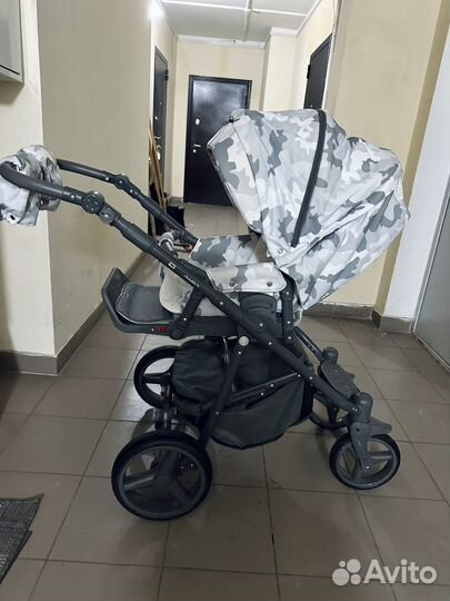 Коляска 2 в 1 adamex reggio