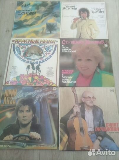 Отечественные пластинки СССР