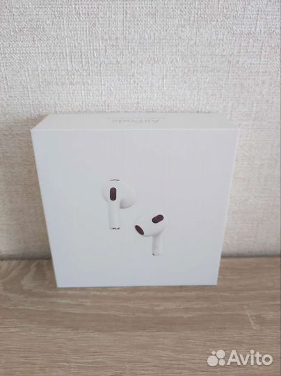 Наушники Apple Airpods 3 1:1 +чехол в подарок