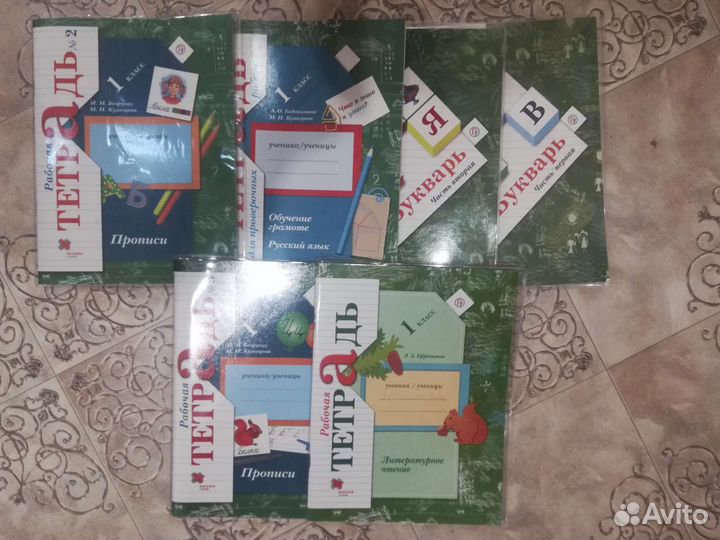 Школьные учебники и прописи
