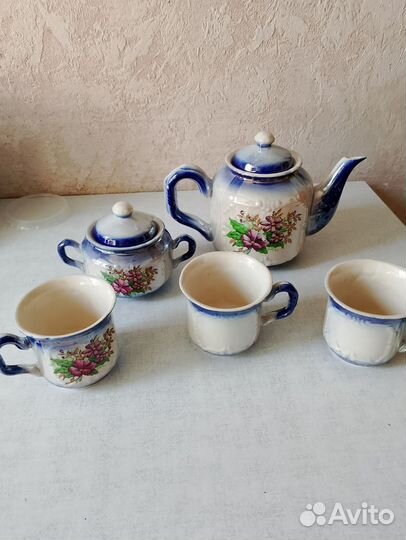 Сервиз чайный времён СССР 5 предметов