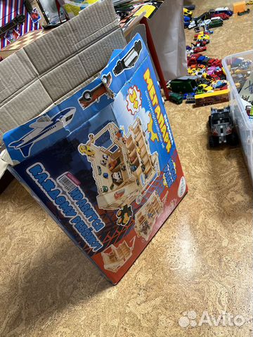 Деревянный конструктор парковка