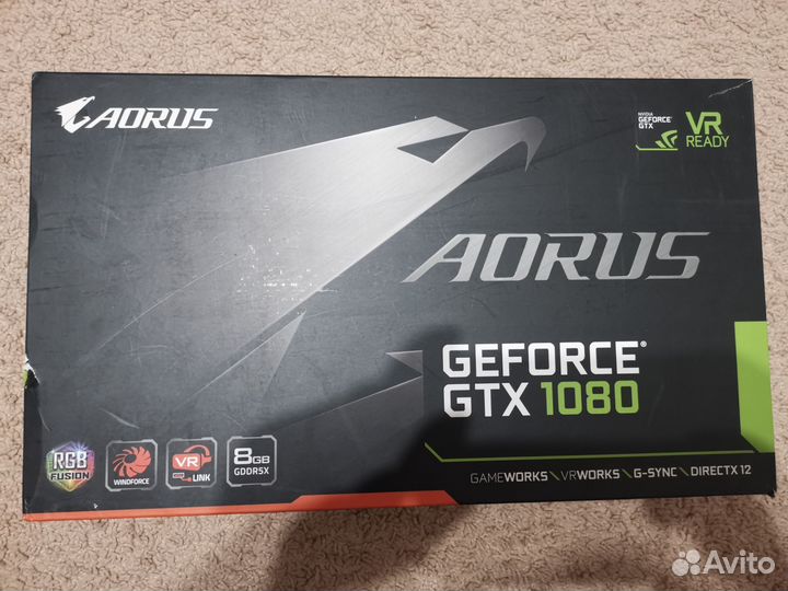 Видеокарта gtx 1080 8gb