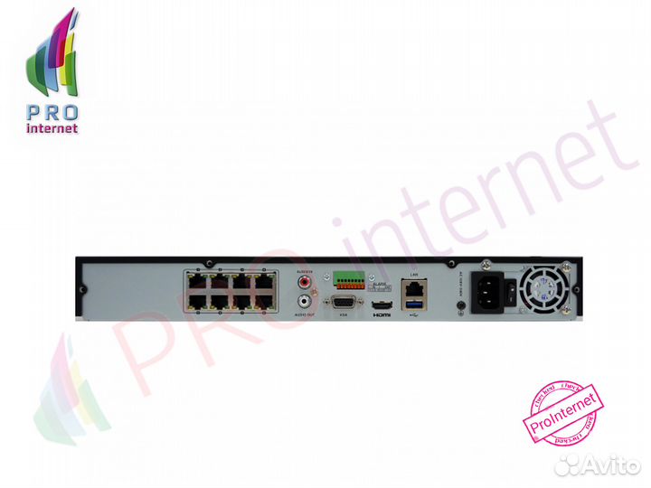 Видеорегистратор Ip HiWatch DS-N316/2P(С)