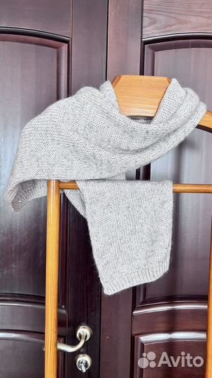 Вязаный шарф (шерсть)