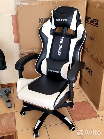 Кресло компьютерное игровое с массажем