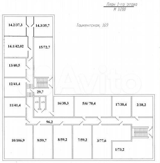 Офисное помещение, 35.1 м²