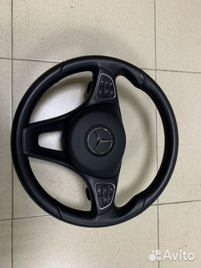 Руль с подушкой Mercedes Benz C W205