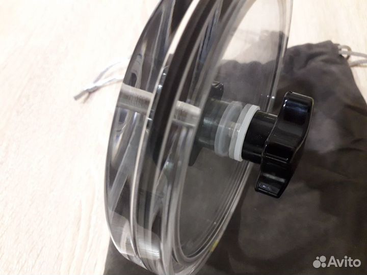 Акриловый зажим для мойки виниловых пластинок