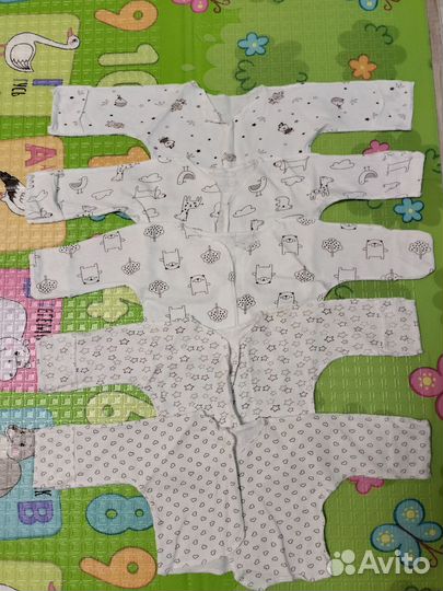 Распашонки для новорожденных 56