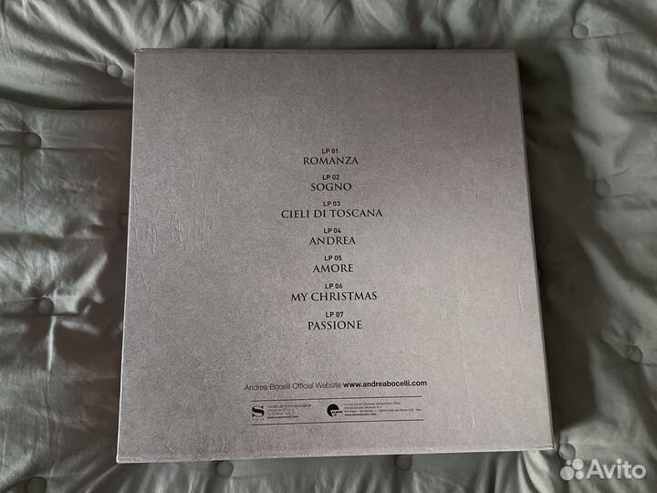 Andrea Bocelli The Complete Pop Albums