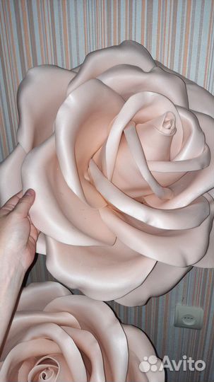 Ростовые розы из изолона