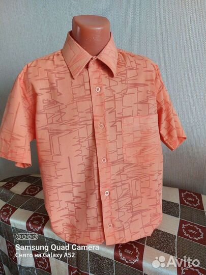 Рубашки на мальчика б/у рост 140-164