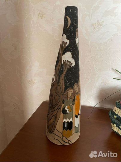 Керамическая ваза