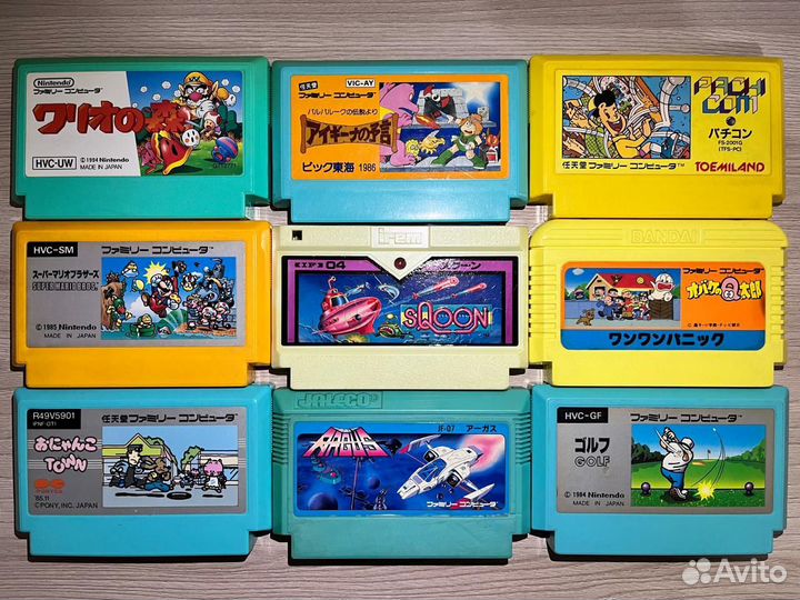 Картриджи Famicom 60 позиций / 30 snes