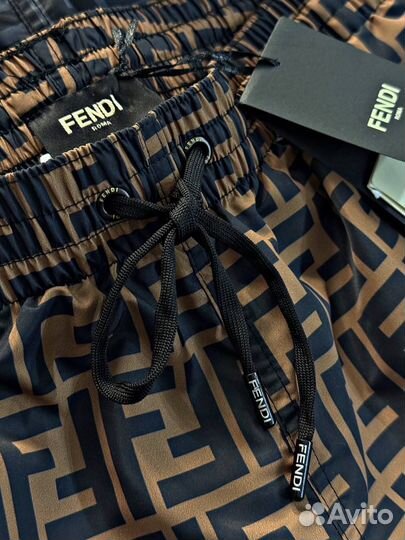 Fendi плавательные шорты