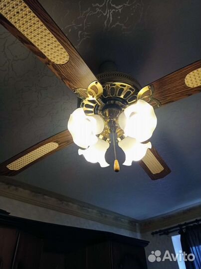Люстра потолочная б/у