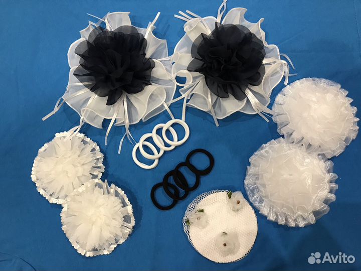 Банты в школу (комплектом)