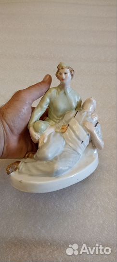 Статуэтка фарфоровая СССР Городница RRR