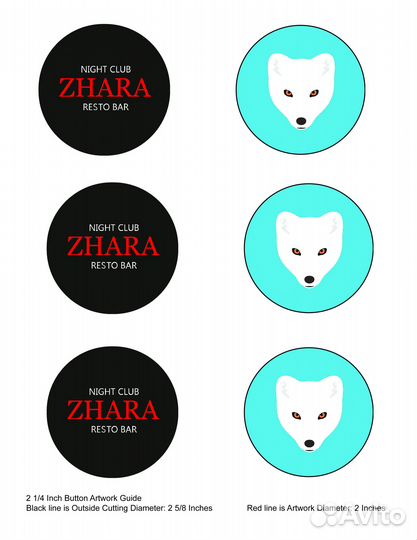 Значки железные