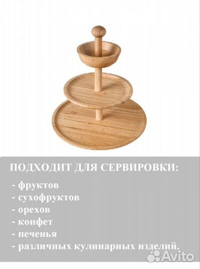 Блюдо этажерка