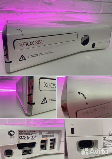 Игровая приставка xbox 360 с играми и Kinect