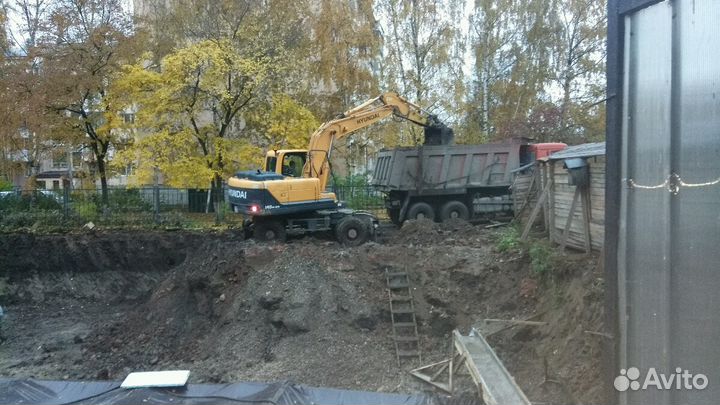 Аренда колесного экскаватора Hyundai