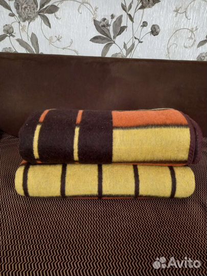 Одеяло шерстяное новое