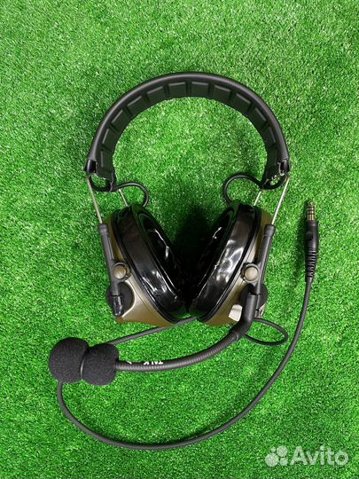 Тактические наушники на шлем