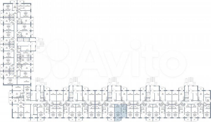 1-к. квартира, 48,4 м², 1/17 эт.