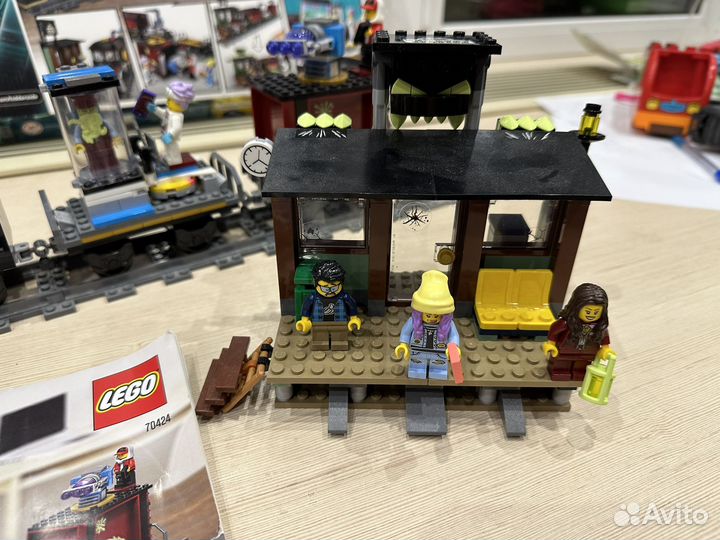 Лего 70424 призрачный поезд