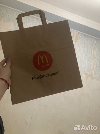 Пакет макдональдс новый