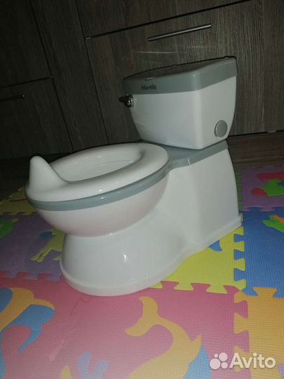 Горшок-Унитаз музыкальный (звук слива)