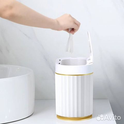 Сенсорное мусорное ведро 4 литра с датчиком купить в Москве | Товары ...