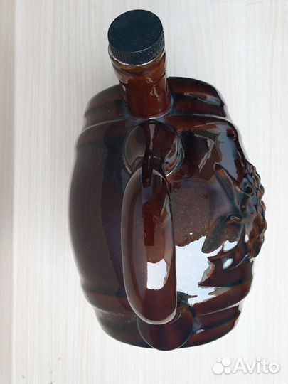 Горшок, бочонок керамический. Хорошее состояние