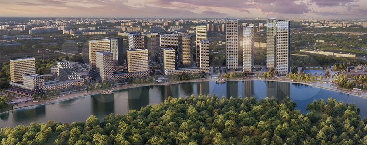 2-к. квартира, 54,5 м², 12/17 эт.