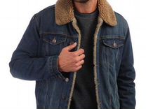 Джинсовая куртка мужская утепленная